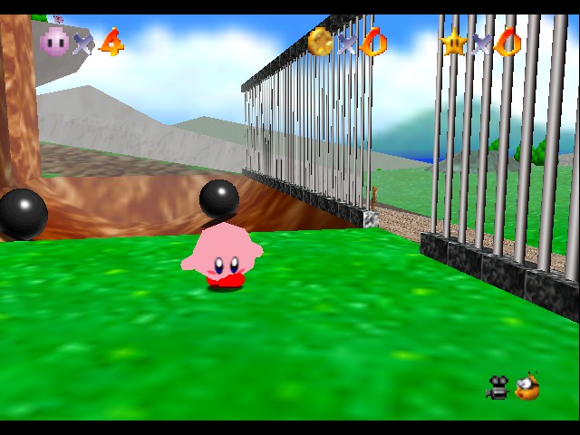 Super Mario 64 - Kirby Edition